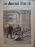 LE JOURNAL ILLUSTRE 1885 N 4 AU THEATRE DE LA COMEDIE FRANCAISE 