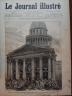 LE JOURNAL ILLUSTRE 1885 N 24 LE PANTHEON APRES LES FUNERAILLES DE VICTOR HUGO