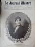 LE JOURNAL ILLUSTRE 1885 N 50 MADAME FIDES-DEVRIES, CREATRICE DE 