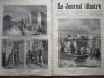LE JOURNAL ILLUSTRE 1876 N 13 VISITE DES DOUANIERS A LA PORTE DE CHARENTON