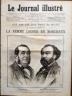 LE JOURNAL ILLUSTRE 1876 N 48 LA FEMME COUPEE EN MORCEAUX DU PONT DE NEUILLY