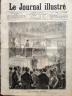 LE JOURNAL ILLUSTRE 1876 n 42 LE CONGRES OUVRIER DE PARIS , deuxième séance