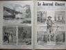 LE JOURNAL ILLUSTRE 1876 N° 46 LA DEMOLITION DE PARIS : AVENUE DE L' OPERA