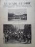 LE MONDE ILLUSTRE 1899 N 2210 LES FÊTES DE L'ADOLESCENCE AU PRE CATELAN A PARIS