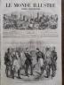 LE MONDE ILLUSTRE 1858 N 79 LE PRINCE NAPOLEON RECU PAR L'EMPEREUR DE RUSSIE