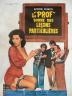 AFFICHE DU FILM LA PROF DONNE DES LECONS PARTICULIERES 1975