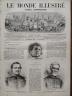 LE MONDE ILLUSTRE 1870 N 681 FIN DE LA GUERRE CIVILE AU GUATEMALA : SERAPIO CRUZ