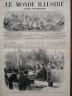 LE MONDE ILLUSTRE 1870 N 689 PARIS UNE DAME DOCTEUR : Miss ELIZABETH GARRETT