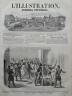 L'ILLUSTRATION 1848 N 269 DELIVRANCE D'ARMES DANS LES MAIRIES DE PARIS, 16 AVRIL