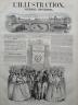 L'ILLUSTRATION 1848 N 274 : FÊTE DE LA CONCORDE - BANNIERE DU TRAVAIL