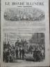 LE MONDE ILLUSTRE 1862 N 266 ARRIVEE A PARIS DE GUILLAUME III, ROI DES PAYS-BAS