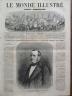 LE MONDE ILLUSTRE 1862 N 256 M. ADOLPHE BILLAULT, MINISTRE SANS PORTEFEUILLE