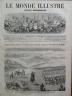 LE MONDE ILLUSTRE 1862 N 255 GUERRE D'AMERIQUE : LA BATAILLE DE MILL-SPRING