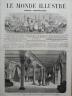 LE MONDE ILLUSTRE 1865 N 427 L' EMPEREUR EN ALGERIE: AU PALAIS DE CONSTANTINE