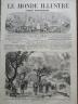 LE MONDE ILLUSTRE 1865 N 424 VOYAGE DE L' EMPEREUR EN ALGERIE: A MEDEAH