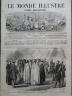 LE MONDE ILLUSTRE 1865 N 423 VOYAGE DE L' EMPEREUR, ALGER PALAIS DU GOUVERNEMENT