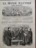 LE MONDE ILLUSTRE 1865 N 416 LE RESIDENT ABRAHAM LINCOLN RENOUVELANT SON SERMENT