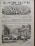 LE MONDE ILLUSTRE 1865 N 414 LES FUNERAILLES DU DUC DE MORNY A PARIS