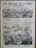 LE MONDE ILLUSTRE 1859 N 96 CORTEGE DU NOUVEAU CONSUL GENERAL D'AUTRICHE EN EGYPTE