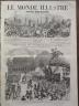 LE MONDE ILLUSTRE 1859 N 99 ARRIVEE DE FABRE NICOLAS GEFFRARD, A PORT AU PRINCE