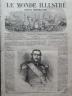 LE MONDE ILLUSTRE 1865 N 453 S.A.R. LE DUC DE BRABANT, SUR LE TRÔNE DE BELGIQUE