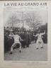 LA VIE AU GRAND AIR 1902 N 194 LE TOURNOI INTERNATIONAL D' EPEE - L'ASSAUT FINAL