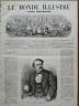 LE MONDE ILLUSTRE 1871 N 742 M. LEON SAY , LE NOUVEAU PREFET DE LA SEINE