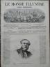 LE MONDE ILLUSTRE 1871 N 761 M.CASIMIR PERIER, MINISTRE DE L' INTERIEUR.