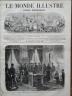 LE MONDE ILLUSTRE 1871 N 731 L' ARCHEVÊQUE DE PARIS A L'EX- PREFECTURE DE PARIS