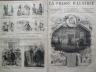 LA PRESSE ILLUSTREE 1876 N 416 THEATRE 