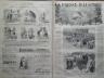 LA PRESSE ILLUSTREE 1876 N 438 LA GUERRE DE SERBIE LES REFUGIES SLAVES - PARACIN