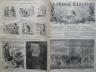 LA PRESSE ILLUSTREE 1876 N 408 MANOEUVRES MILITAIRES EXECUTEES SUR LA GLACE