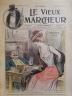 LE VIEUX MARCHEUR 1905 N 161 DESSIN COULEURS PLEINE PAGE PAR GIL BAER.