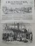 L' ILLUSTRATION 1856 N 690 A TOULON, LES CONGEDIES DE L'ARMEE de CRIMEE