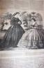 RARE LA MODE ILLUSTREE 22 JUI 1861 SUPERBE ILLUSTRATION