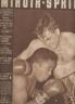 MIROIR SPRINT BOXE 1952 N° 335 CHARLES HUMEZ- EUGENE HAIRSTON  LE COMBAT