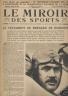 MIROIR DES SPORT 1921 n 65 TESTAMENT DE BERNARD DE ROMANET