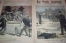 LE PETIT JOURNAL 1893 N° 111 DUEL DEROULEDE CLEMENCEAU