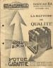 CATALOGUE SARELLO BATTERIES ET PIECES DETACHEES1934