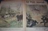 LE PETIT JOURNAL 1895 N 248 L'ATTENTAT D'ANICHE MORT DE L'ASSASSIN