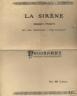 RARE PROGRAMME DU CONCERT THEATRE DE 