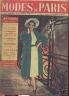 MODES DE PARIS DE 1952 AVEC PATRONS