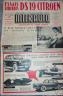 INER AUTO JOURNAL 1956 N 462 LA DS 19 CITROEN ESSAIS ET CHIFFRES