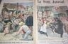 LE PETIT JOURNAL 1902 n 619 UN OURS ATTAQUE UN ENFANT