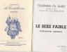 PROGRAMME DES TOURNEES CHARLES BARET 1955