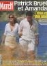 PARIS MATCH 2002 n 2773 PATRICK BRUEL et AMANDA