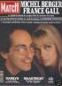 PARIS MATCH 1992 N 2255 MICHEL BERGER ET FRANCE GALL