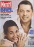 PARIS MATCH 1988 N 2037 JACQUE BREL: 10 ANS APRES