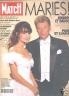 PARIS MATCH 1990 N 2147 JOHNNY HALLYDAY ET DADOU MARIAGE