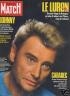 PARIS MATCH 1986 N 1958 JOHNNY HALLYDAY